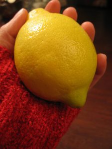 lemon as cleanser