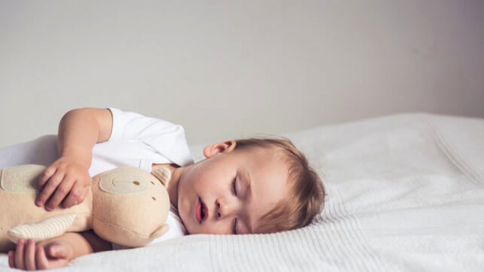 Baby sleeping Image Source- Pediatric Dentists