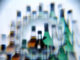 alcohol bottles photographed while drunk