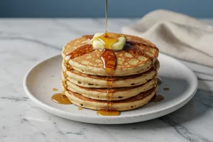 Fluffy Greek yogurt pancake