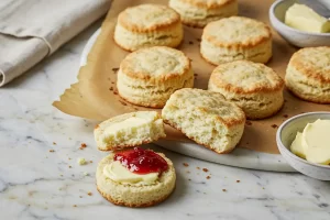 final warm Greek Yogurt Biscuits